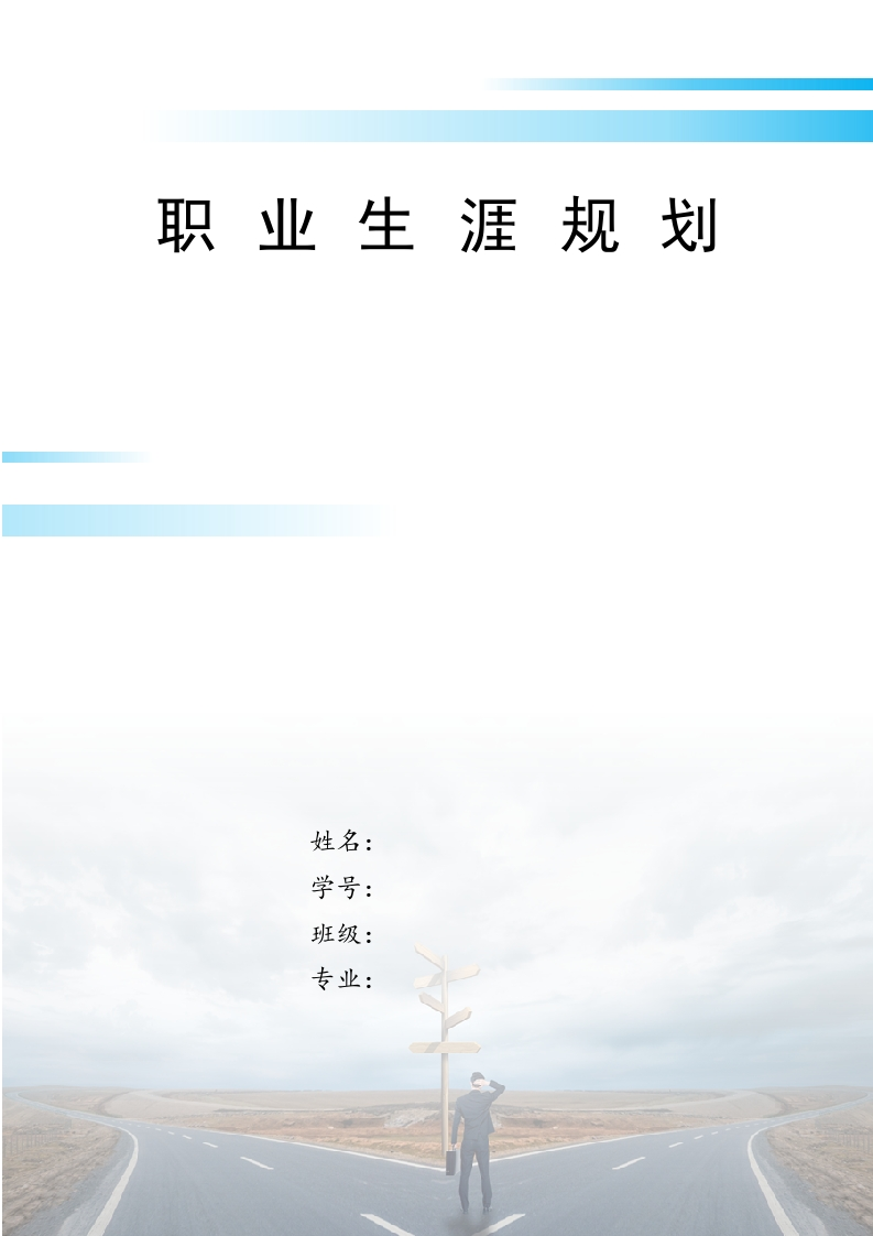 14页6500字会计学职业生涯规划书