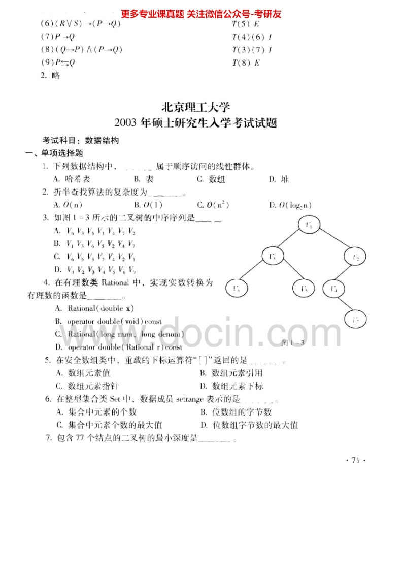 北京理工大学数据2003-2004数据程序2004-2008程序2001-2002计算机2003-2006考研真题汇编.Image.Marked-学习资源网 - 分享优质学习资料